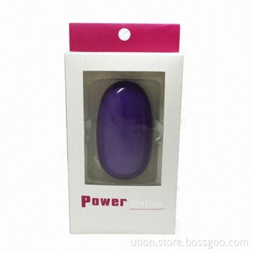 Portable Power Bank, 800mAh to 1,5600mAh, for iPhone, iPad and Samsung